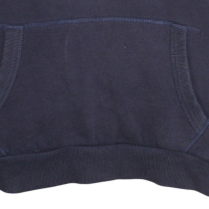 Womens UK Size L Superdry Blue Pullover Hoodie