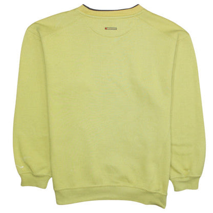 Mens UK Size M ellesse Yellow Pullover Sweatshirt