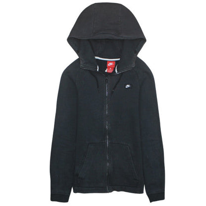 Mens UK Size XS Nike Black Full Zip Hoodie