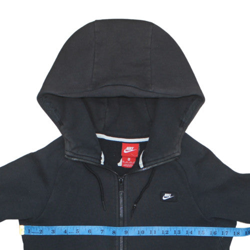 Mens UK Size XS Nike Black Full Zip Hoodie