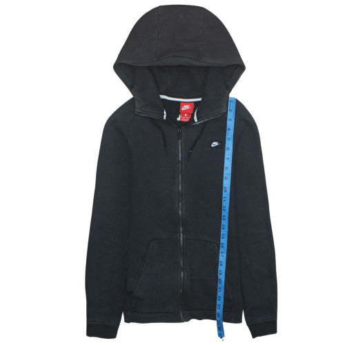 Mens UK Size XS Nike Black Full Zip Hoodie