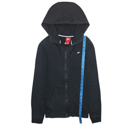 Mens UK Size XS Nike Black Full Zip Hoodie