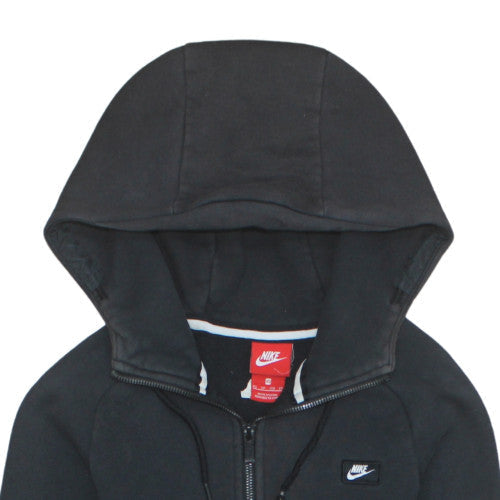 Mens UK Size XS Nike Black Full Zip Hoodie