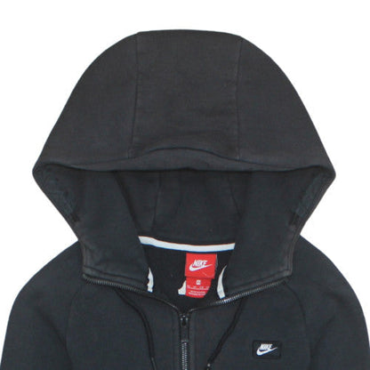 Mens UK Size XS Nike Black Full Zip Hoodie
