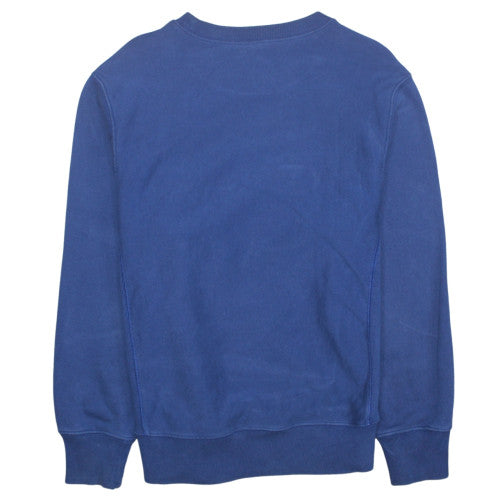 Mens UK Size L Champion Blue Pullover Sweatshirt
