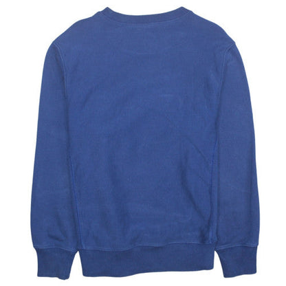 Mens UK Size L Champion Blue Pullover Sweatshirt