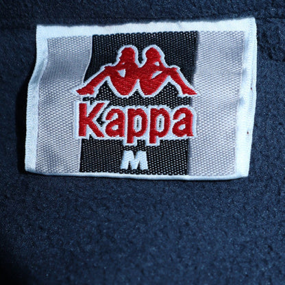 Mens UK Size M Kappa Black Full Zip Sweatshirt
