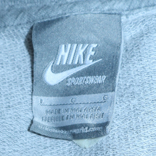 Womens UK Size L Nike Grey Pullover Sweatshirt