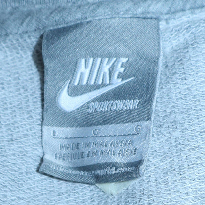 Womens UK Size L Nike Grey Pullover Sweatshirt