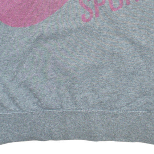 Womens UK Size L Nike Grey Pullover Sweatshirt