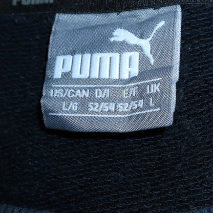 Mens UK Size L PUMA Black Pullover Sweatshirt