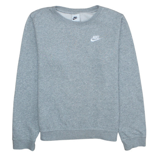 Teens UK Size L Nike Grey Pullover Sweatshirt