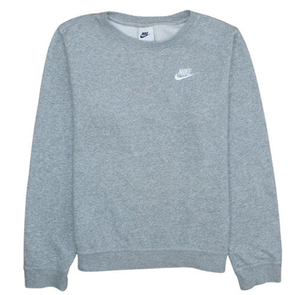 Teens UK Size L Nike Grey Pullover Sweatshirt