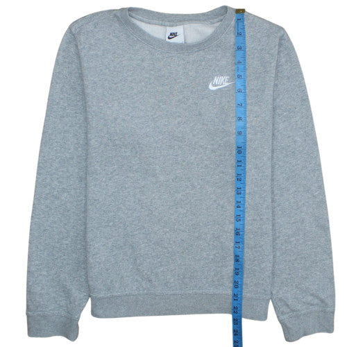 Teens UK Size L Nike Grey Pullover Sweatshirt