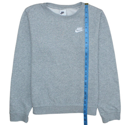 Teens UK Size L Nike Grey Pullover Sweatshirt