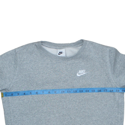 Teens UK Size L Nike Grey Pullover Sweatshirt