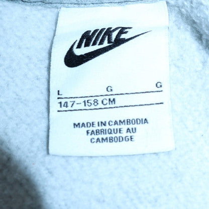 Teens UK Size L Nike Grey Pullover Sweatshirt