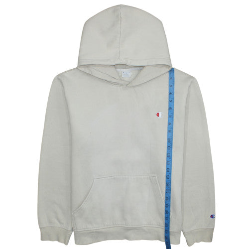 Mens UK Size XL Champion Beige Pullover Hoodie