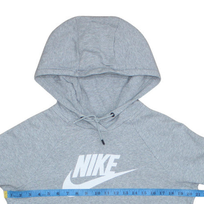 Mens UK Size S Nike Grey Pullover Hoodie