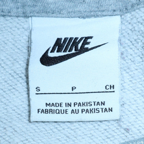 Mens UK Size S Nike Grey Pullover Hoodie