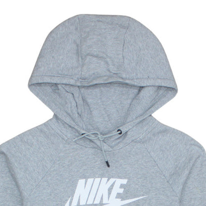 Mens UK Size S Nike Grey Pullover Hoodie
