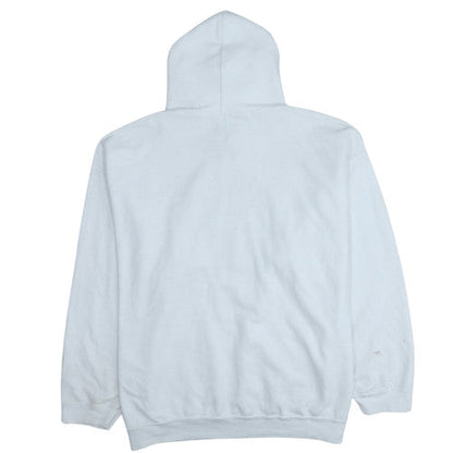 Mens UK Size L Ice Cube White Pullover Hoodie