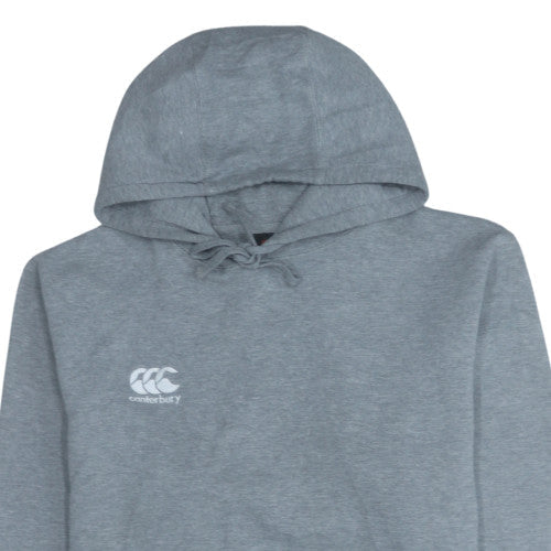 Mens UK Size L Canterbury Grey Pullover Hoodie