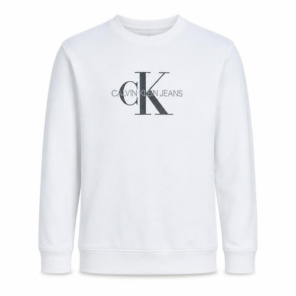 Mens UK Size M Calvin Klein Jeans White Pullover Sweatshirt