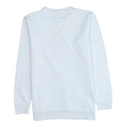Mens UK Size M Calvin Klein Jeans White Pullover Sweatshirt