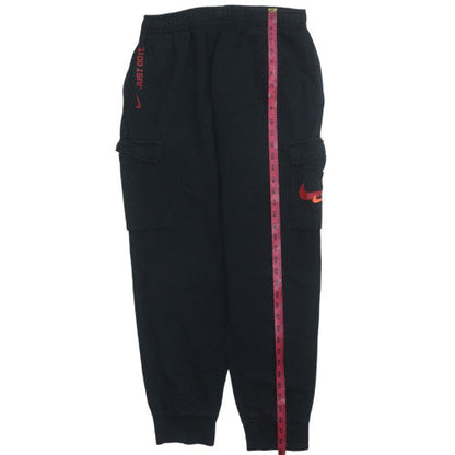 Nike Teens Black Fleece Jogger Activewear Trousers L