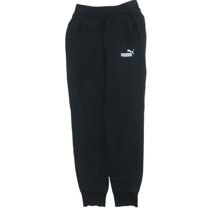 Mens UK Size XS PUMA Regular Fit Jogger Black Trousers