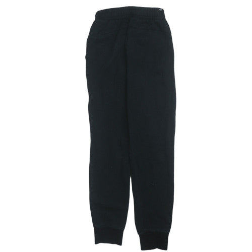 Mens UK Size XS PUMA Regular Fit Jogger Black Trousers