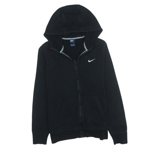 Mens UK Size L Nike Black Full Zip Hoodie