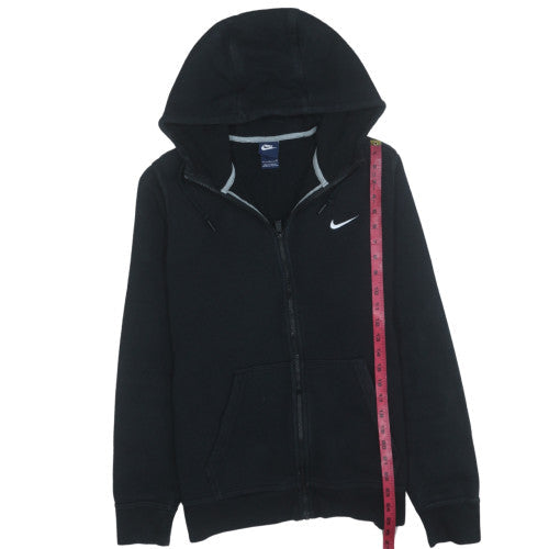 Mens UK Size L Nike Black Full Zip Hoodie