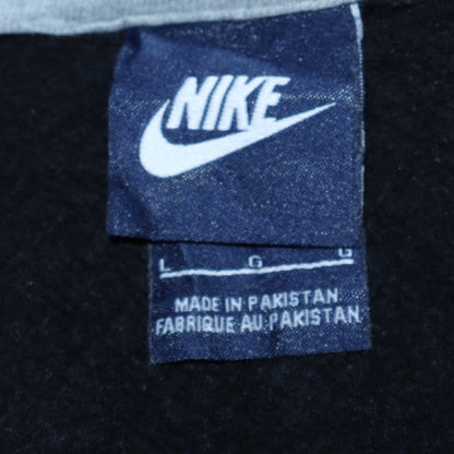 Mens UK Size L Nike Black Full Zip Hoodie