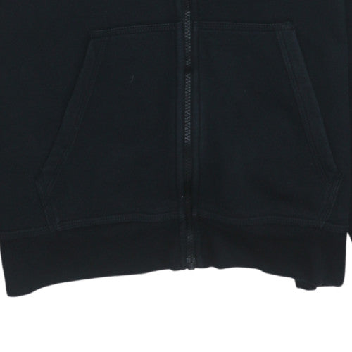 Mens UK Size L Nike Black Full Zip Hoodie