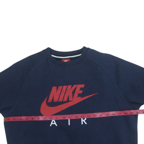 Mens UK Size S Nike Blue Pullover Sweatshirt