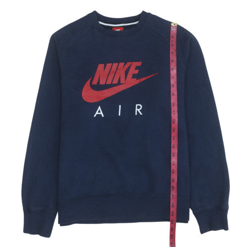 Mens UK Size S Nike Blue Pullover Sweatshirt