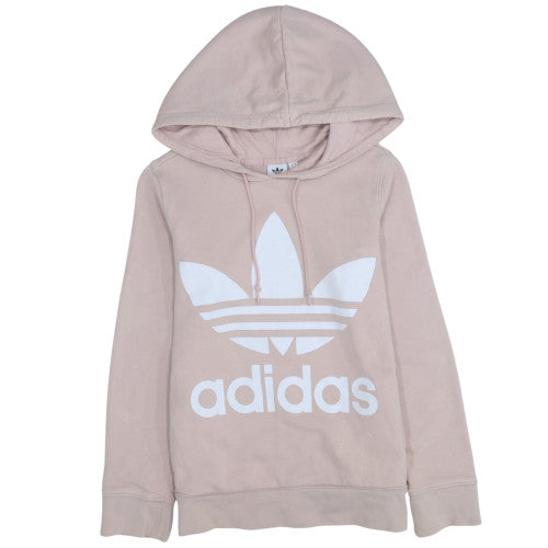 Womens UK Size 8 adidas Beige Pullover Hoodie