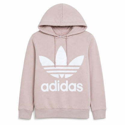 Womens UK Size 8 adidas Beige Pullover Hoodie