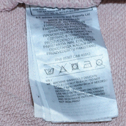 Womens UK Size 8 adidas Beige Pullover Hoodie