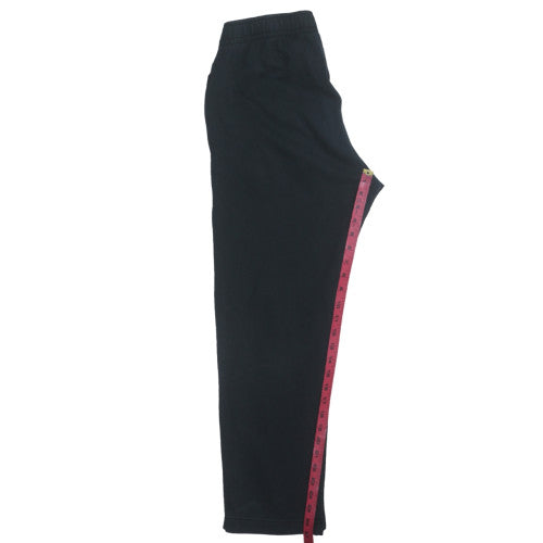 Nike Men’s Black Fleece Sweatpants M Elastic Waist Activewear