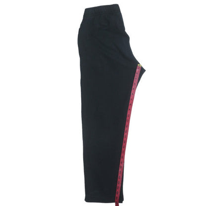 Nike Men’s Black Fleece Sweatpants M Elastic Waist Activewear