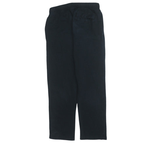 Nike Men’s Black Fleece Sweatpants M Elastic Waist Activewear