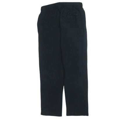 Nike Men’s Black Fleece Sweatpants M Elastic Waist Activewear