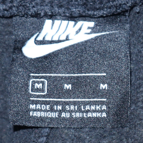 Nike Men’s Black Fleece Sweatpants M Elastic Waist Activewear
