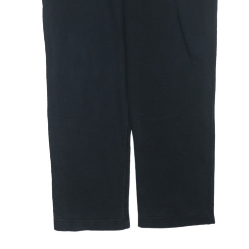 Nike Men’s Black Fleece Sweatpants M Elastic Waist Activewear