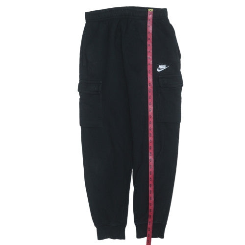 Mens UK Size S Nike Relaxed Fit Jogger Black Trousers