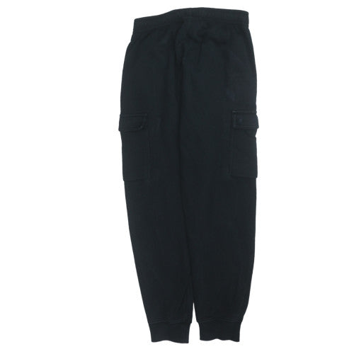 Mens UK Size S Nike Relaxed Fit Jogger Black Trousers