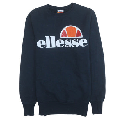 Mens UK Size XS ellesse Blue Pullover Sweatshirt